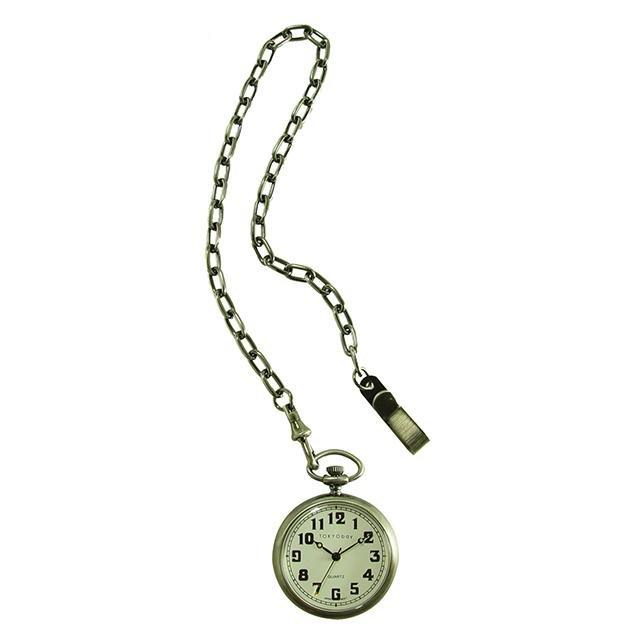 Eddie Pocket Watch - White - Tokyobay