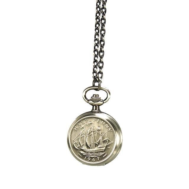 Penny Locket Pendant - Silver - Tokyobay