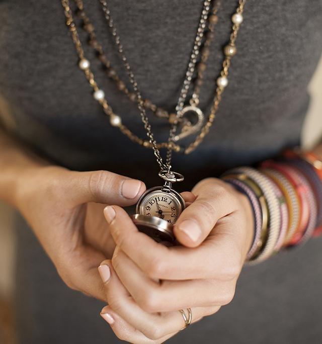 Penny Locket Pendant - Silver - Tokyobay